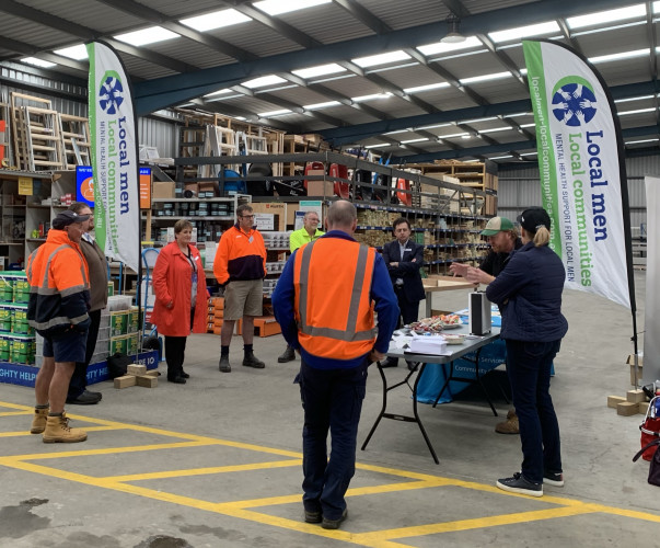 HALT (Hope Assistance Local Tradies) - Breakfast at Mitre 10